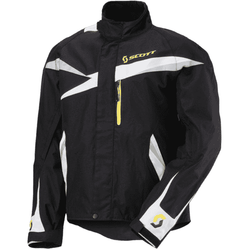 Black and grey winter jacket