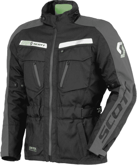 Black and grey winter jacket