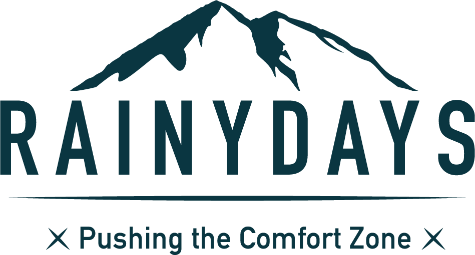 Rainydays logo of a mountain
